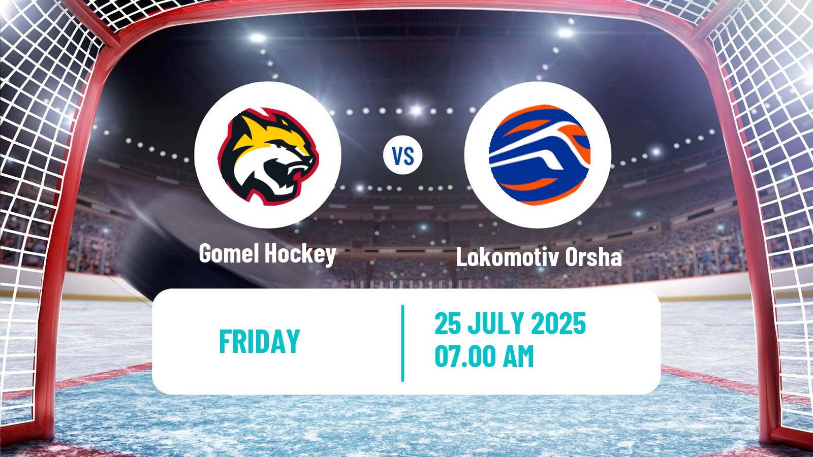 Hockey Club Friendly Ice Hockey Gomel - Lokomotiv Orsha