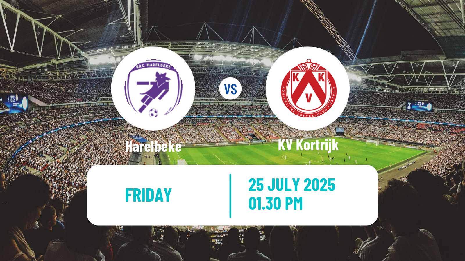 Soccer Club Friendly Harelbeke - Kortrijk