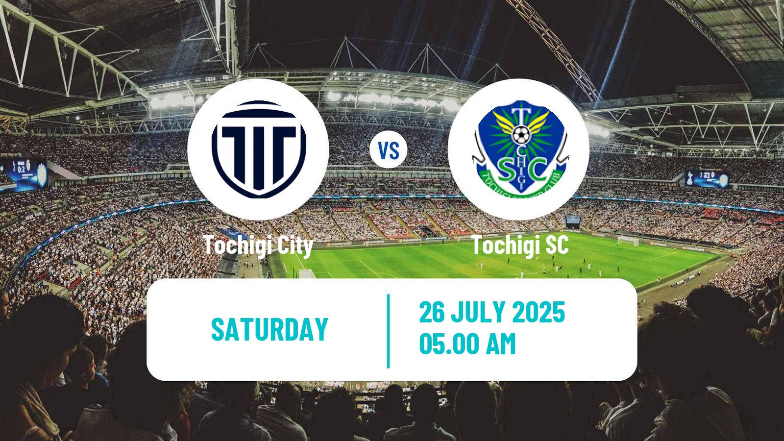 Soccer Japan J3 League Tochigi City - Tochigi