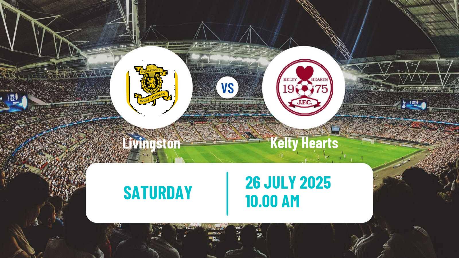 Soccer Scottish League Cup Livingston - Kelty Hearts