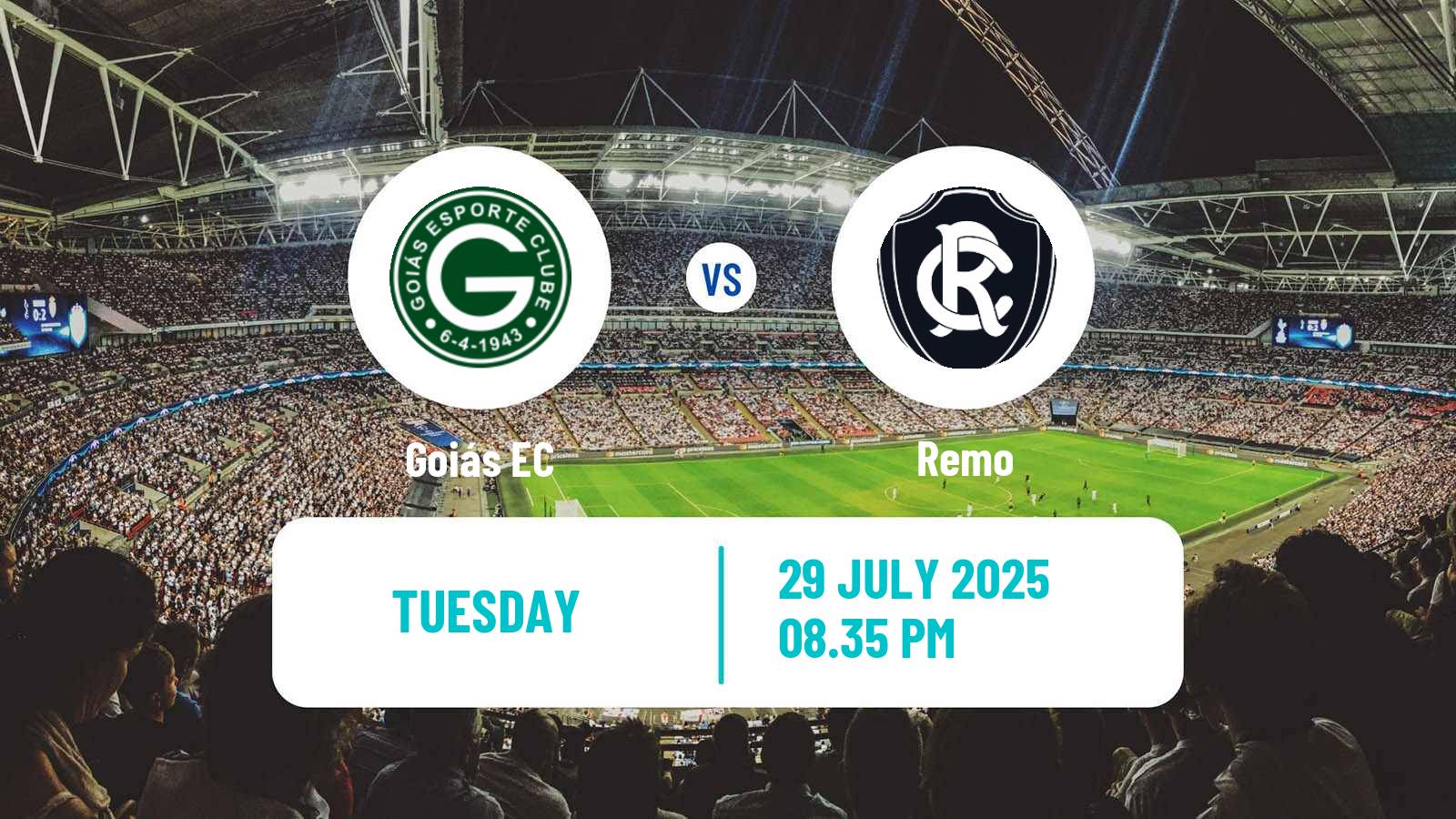 Soccer Brazilian Serie B Goiás - Remo