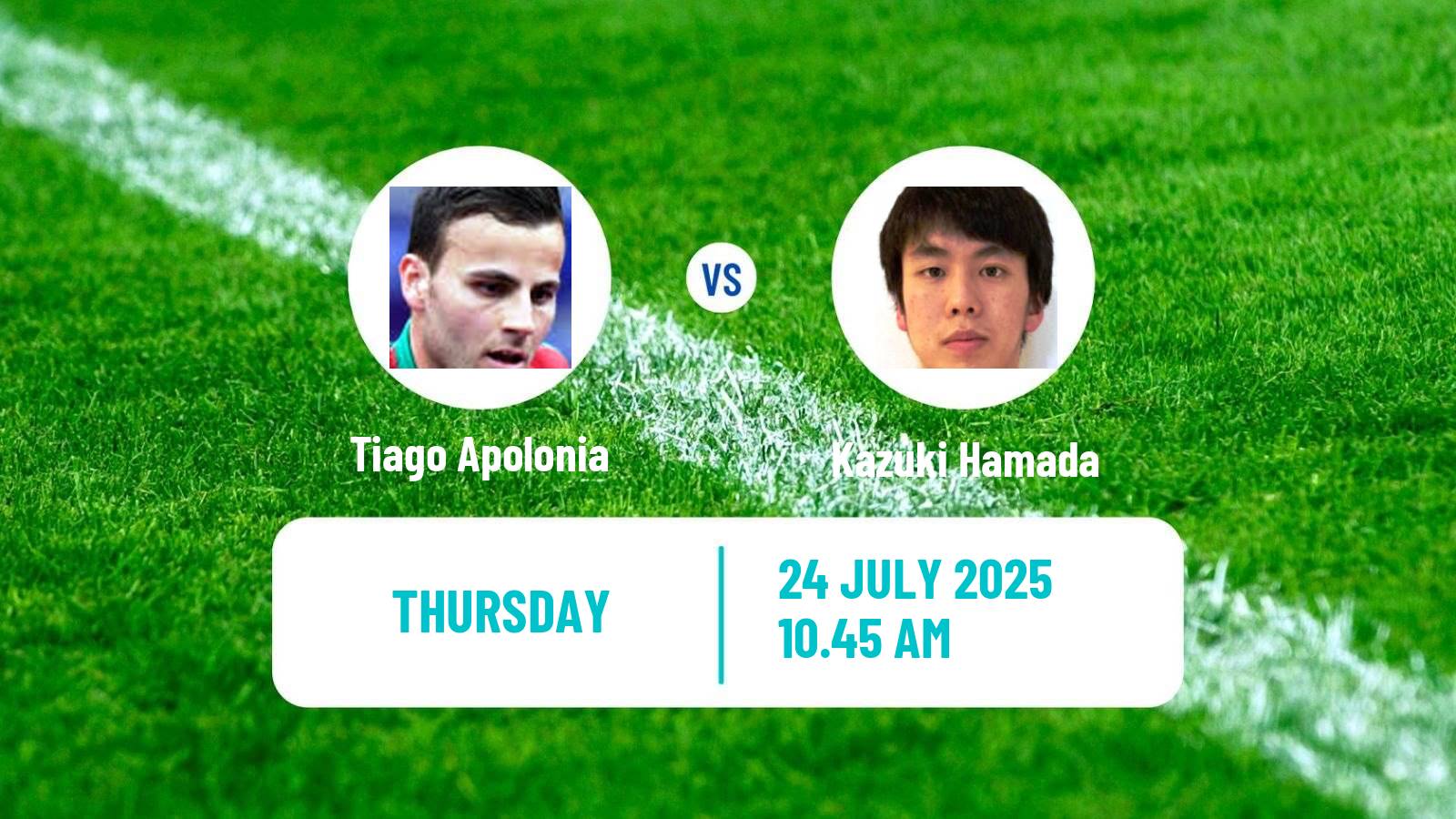 Table tennis Wtt Contender Buenos Aires Men Tiago Apolonia - Kazuki Hamada