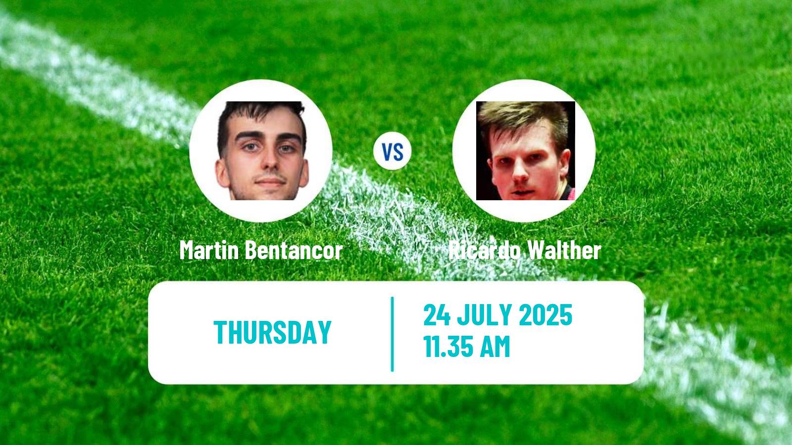 Table tennis Wtt Contender Buenos Aires Men Martin Bentancor - Ricardo Walther