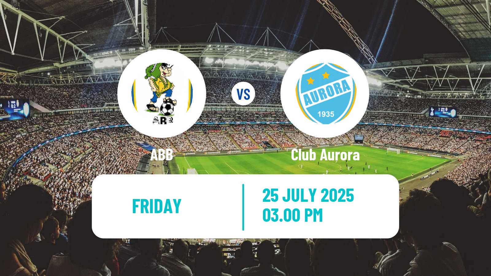Soccer Bolivian League Cup ABB - Aurora
