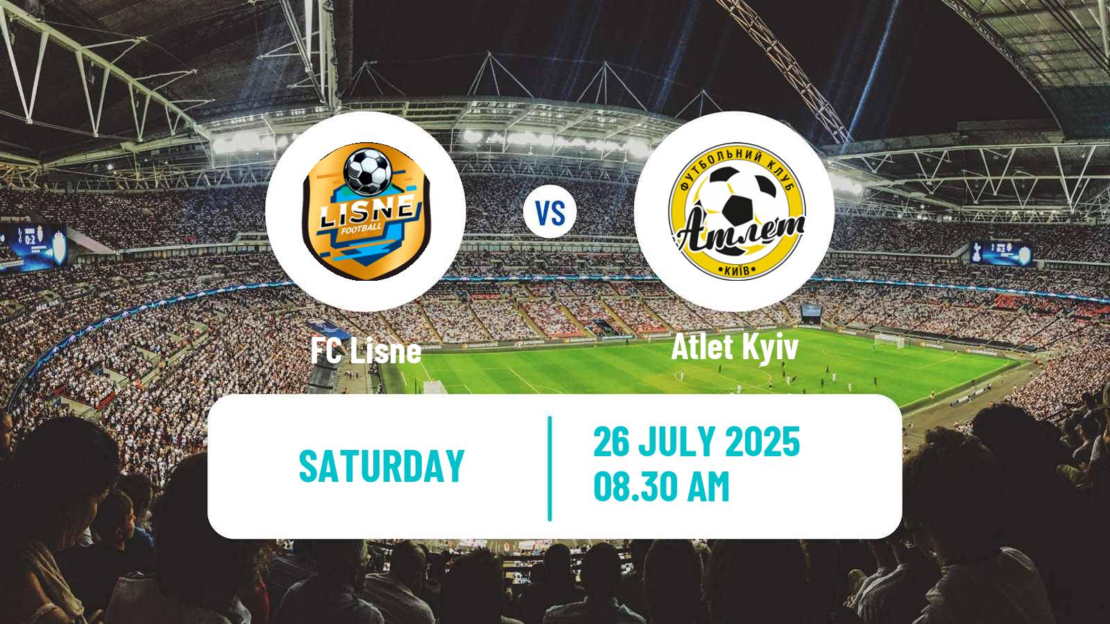 Soccer Ukrainian Druha Liga Lisne - Atlet Kyiv