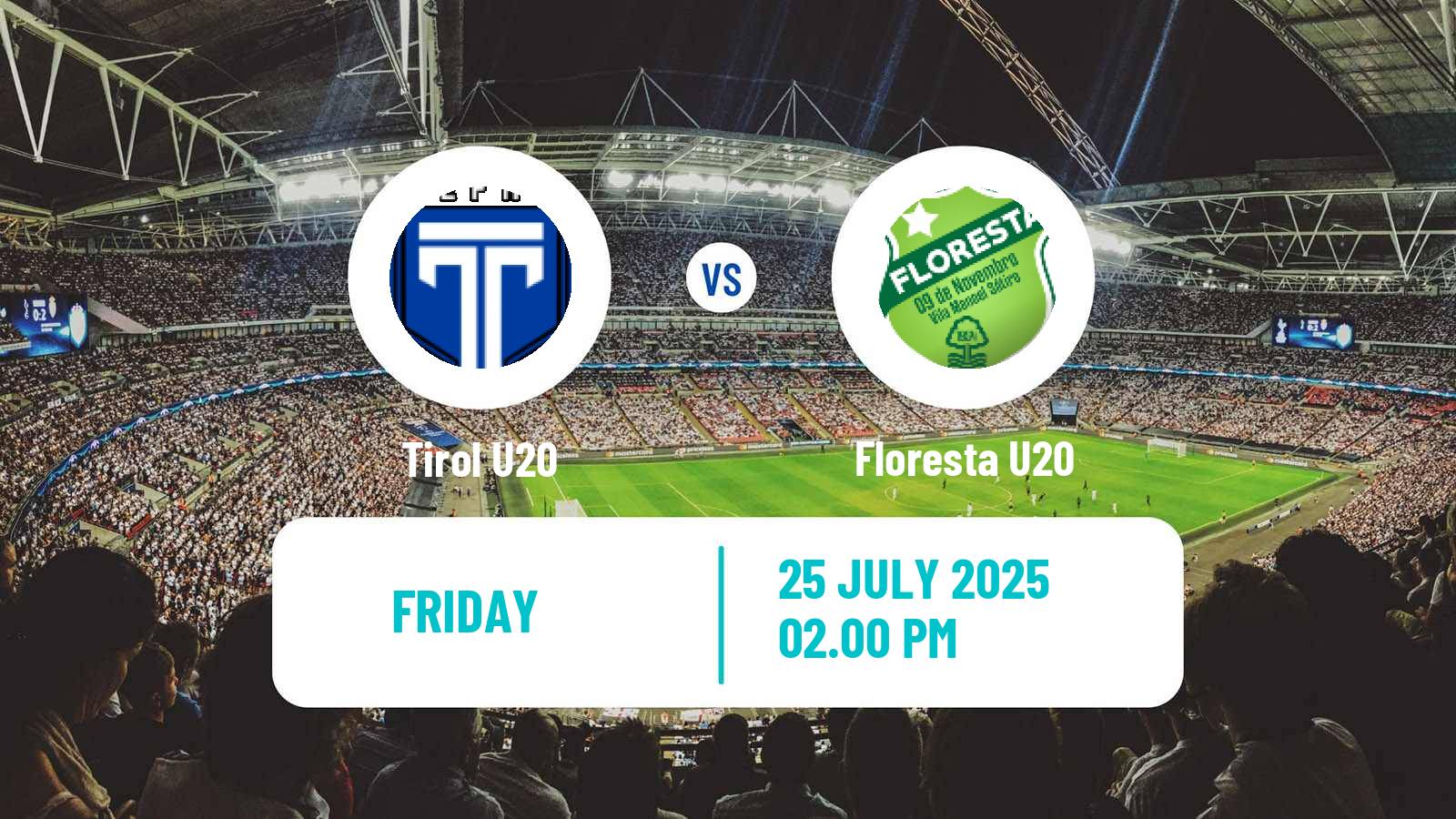Soccer Brazilian Cearense U20 Tirol U20 - Floresta U20