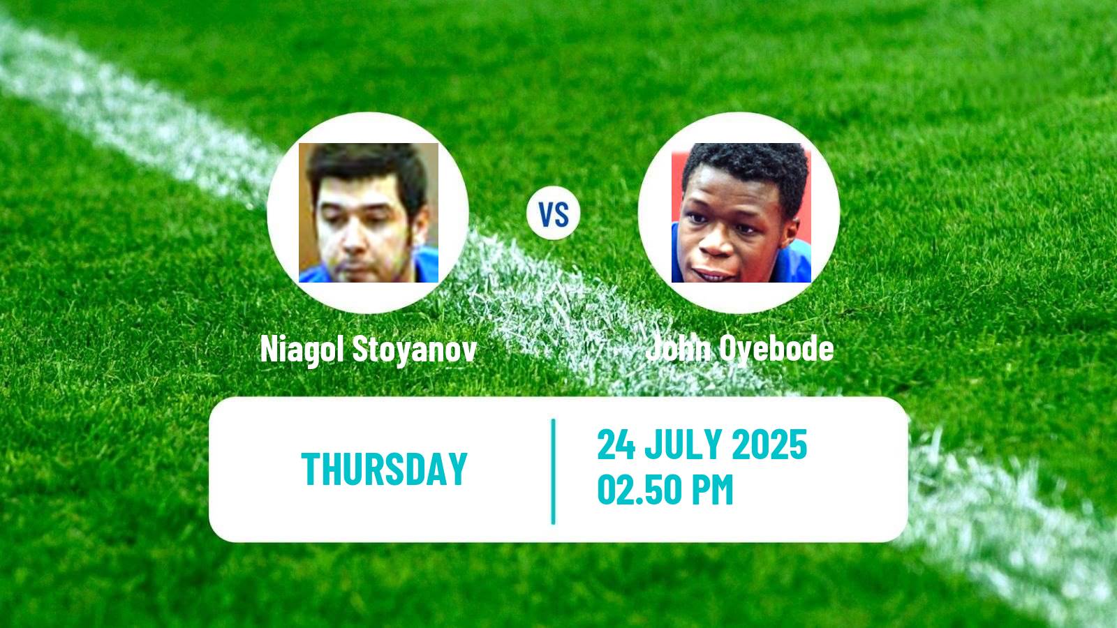 Table tennis Wtt Contender Lagos Men Niagol Stoyanov - John Oyebode