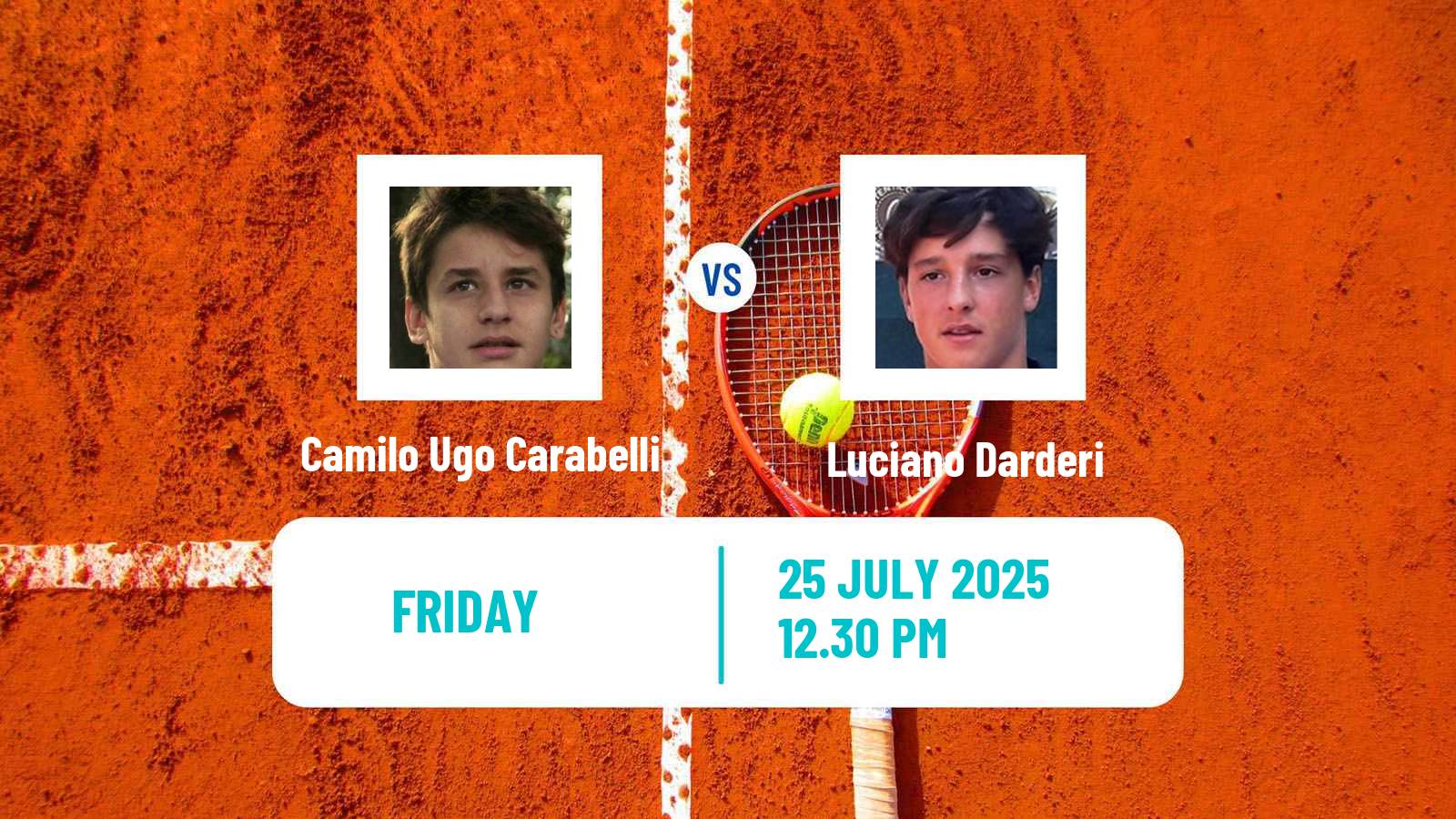 Tennis ATP Umag Camilo Ugo Carabelli - Luciano Darderi