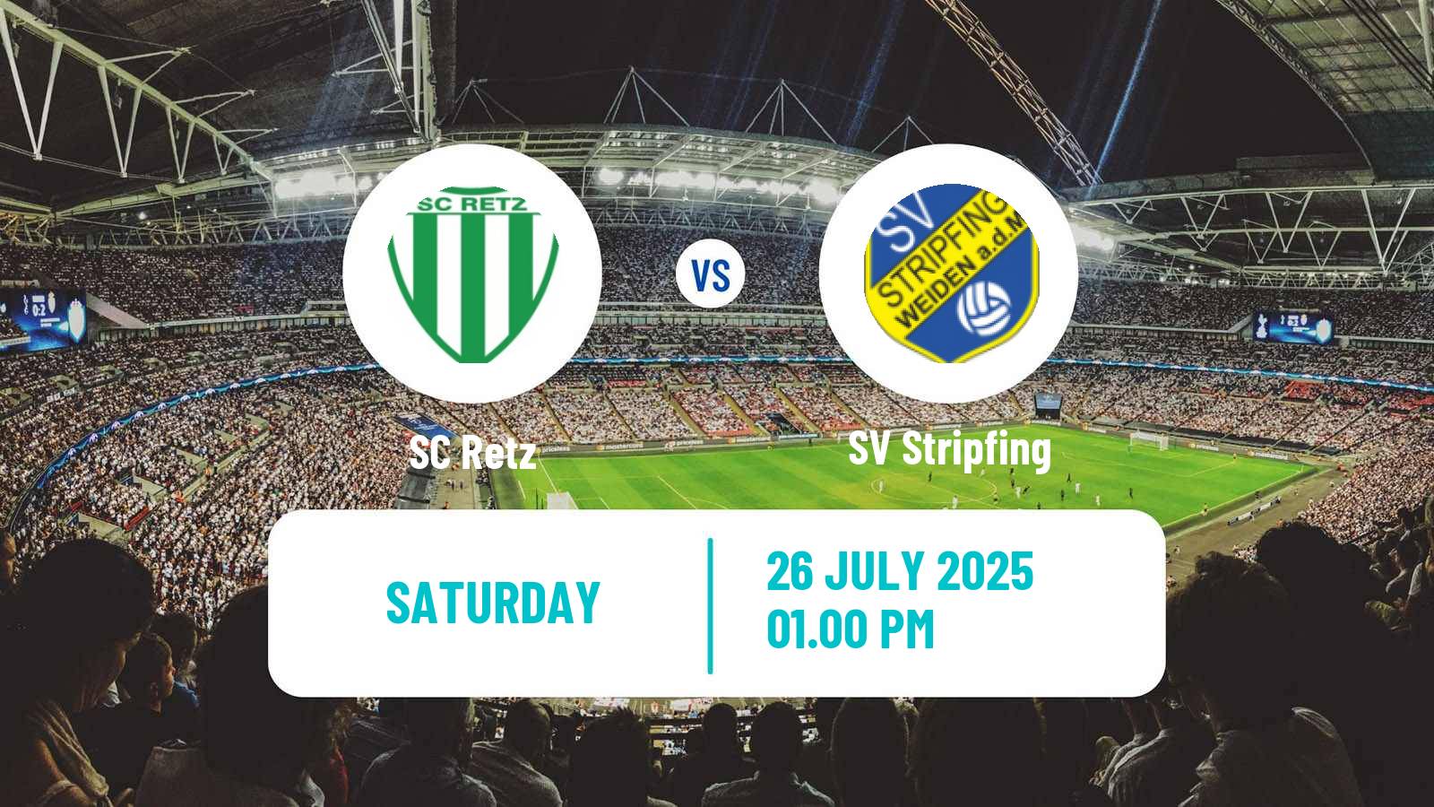 Soccer Austrian OFB Cup Retz - Stripfing