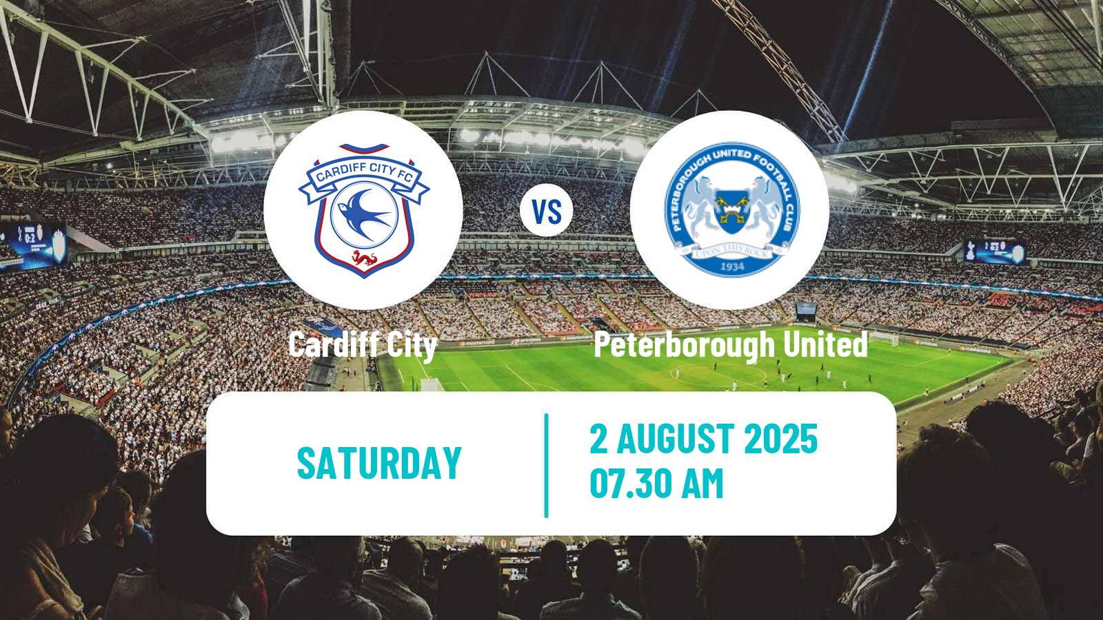 Soccer English League One Cardiff City - Peterborough United