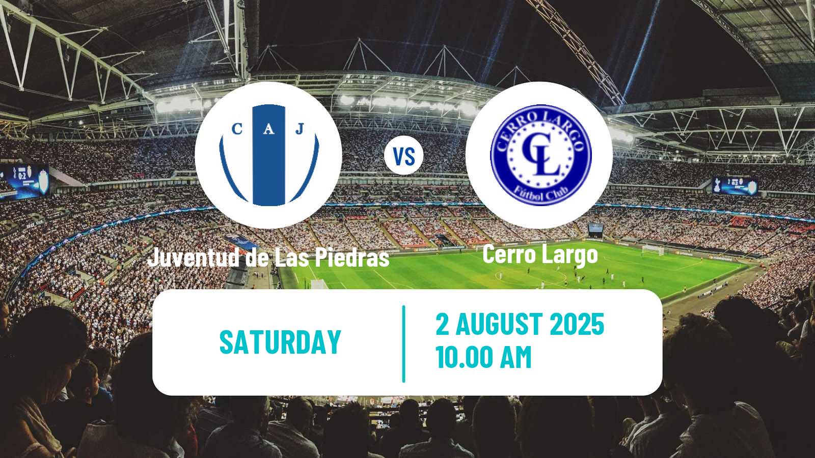 Soccer Uruguayan Primera Division Juventud de Las Piedras - Cerro Largo
