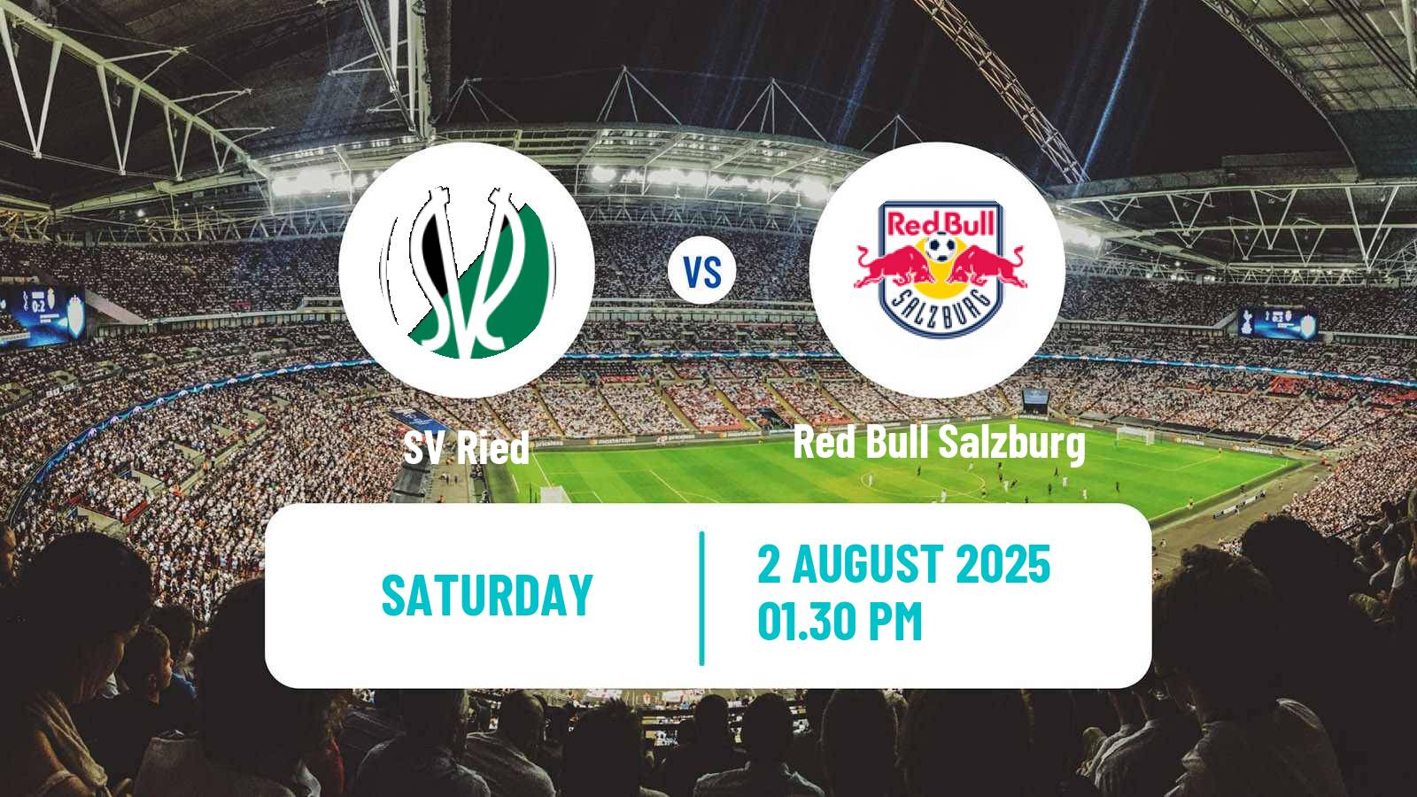 Soccer Austrian Bundesliga Ried - Red Bull Salzburg