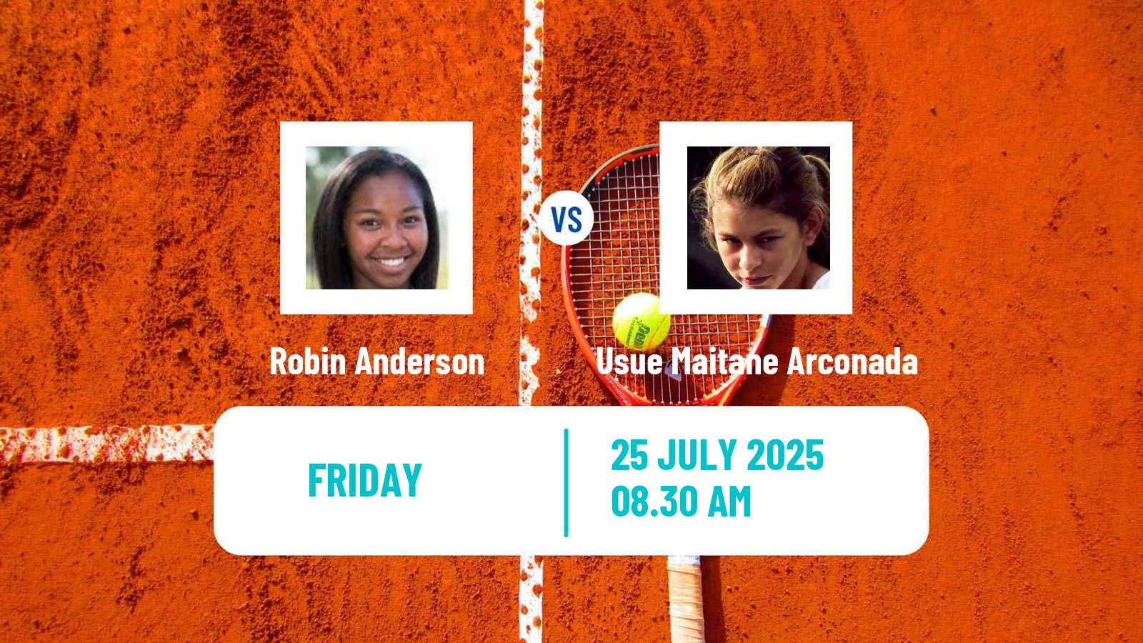 Tennis ITF W35 Florence Women Robin Anderson - Usue Maitane Arconada