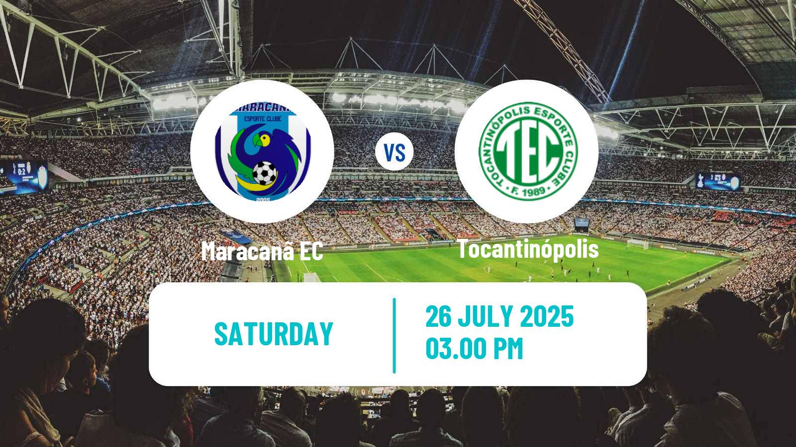 Soccer Brazilian Serie D Maracanã - Tocantinópolis