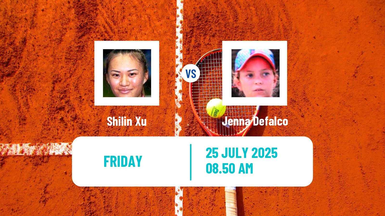 Tennis ITF W35 Florence Women Shilin Xu - Jenna Defalco