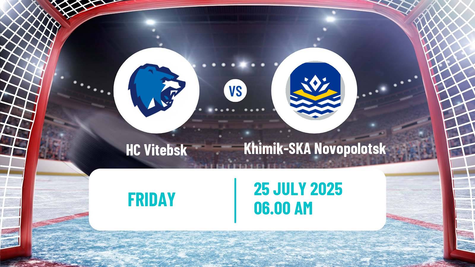 Hockey Club Friendly Ice Hockey Vitebsk - Khimik-SKA Novopolotsk