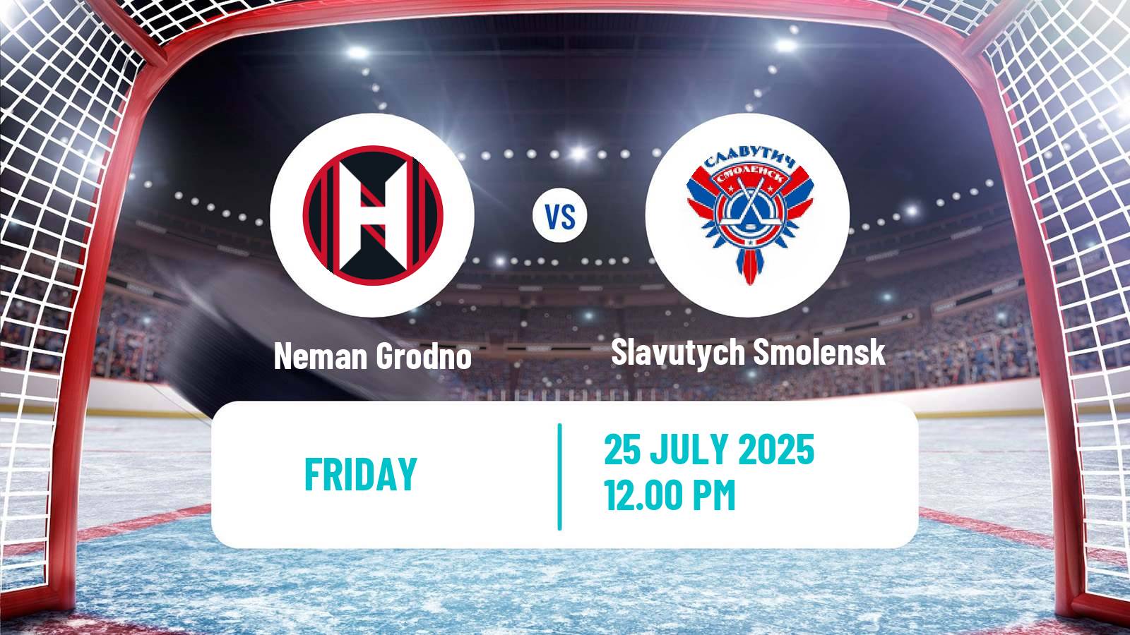 Hockey Club Friendly Ice Hockey Neman Grodno - Slavutych Smolensk