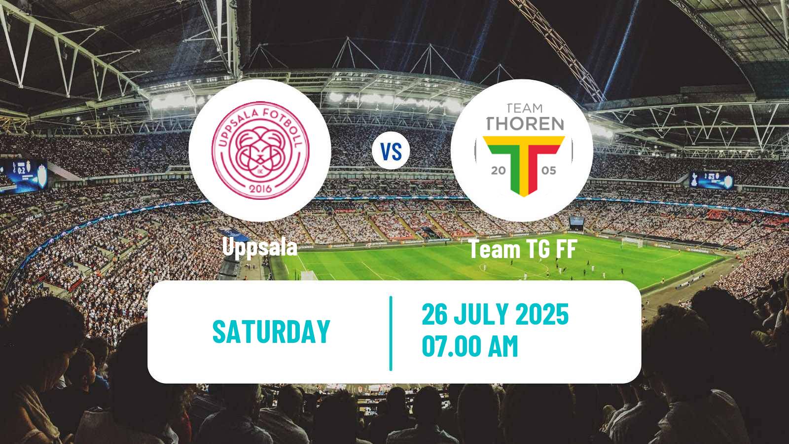 Soccer Swedish Elitettan Women Uppsala - Team TG FF