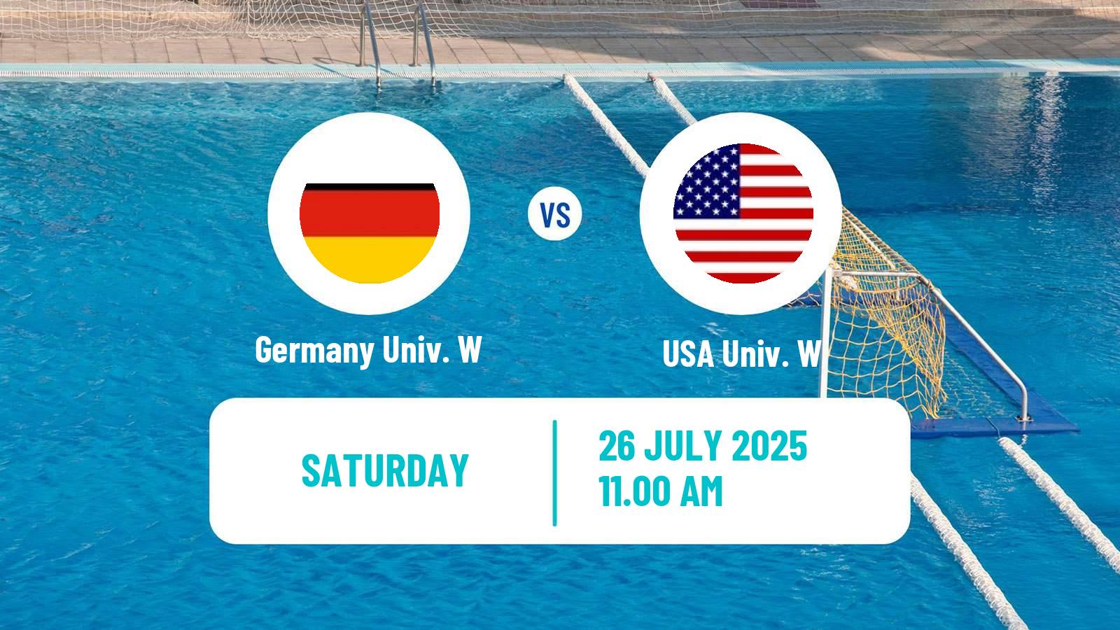Water polo Universiade Water Polo Women Germany Univ. W - USA Univ. W