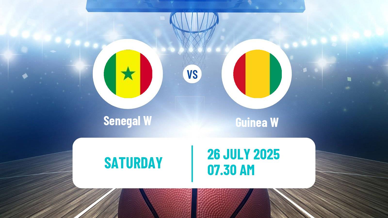Basketball Afrobasket Women Senegal W - Guinea W