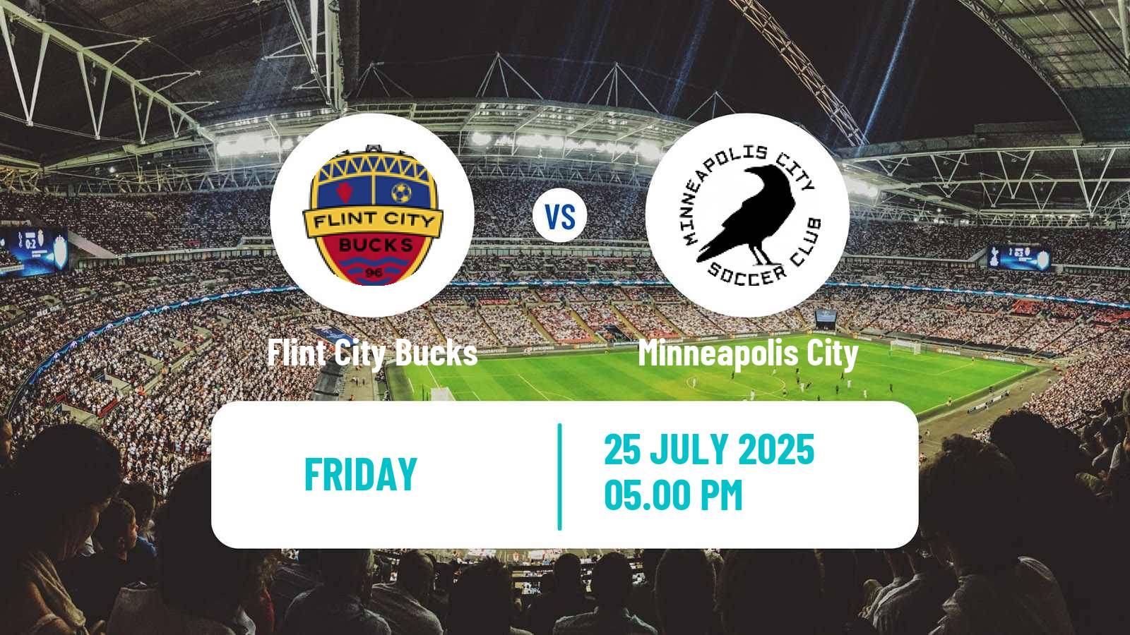 Soccer USL League Two Flint City Bucks - Minneapolis City