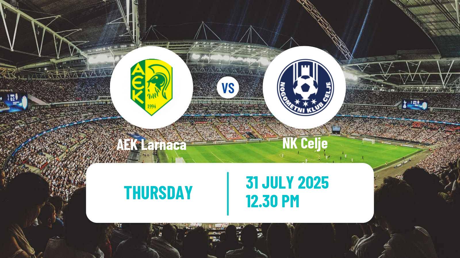 Soccer UEFA Europa League AEK Larnaca - Celje
