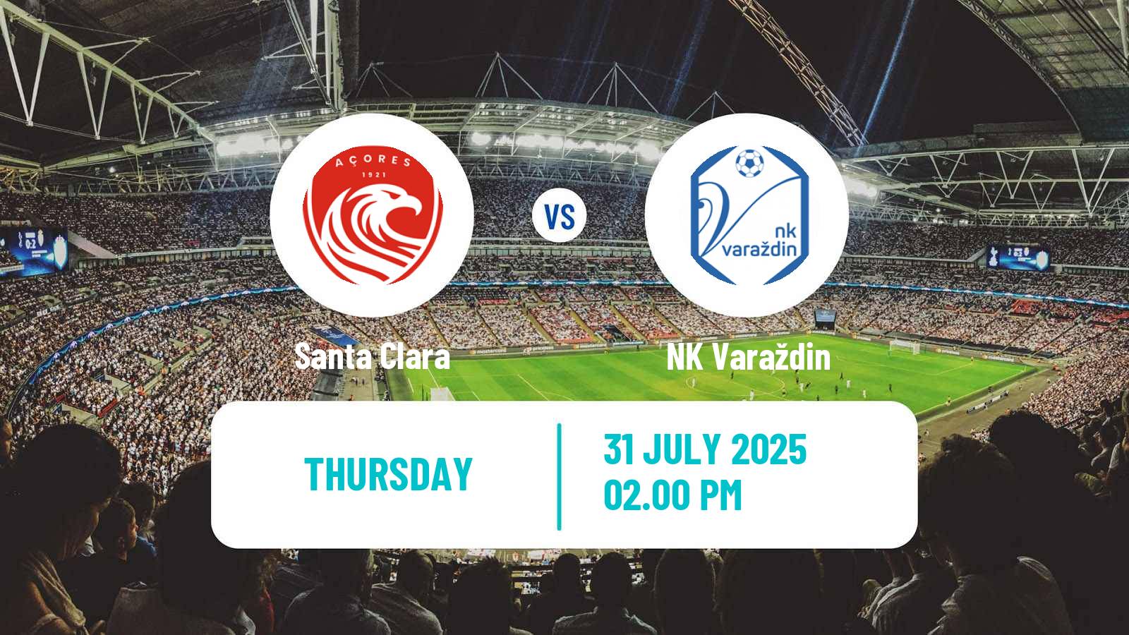 Soccer UEFA Europa Conference League Santa Clara - Varaždin