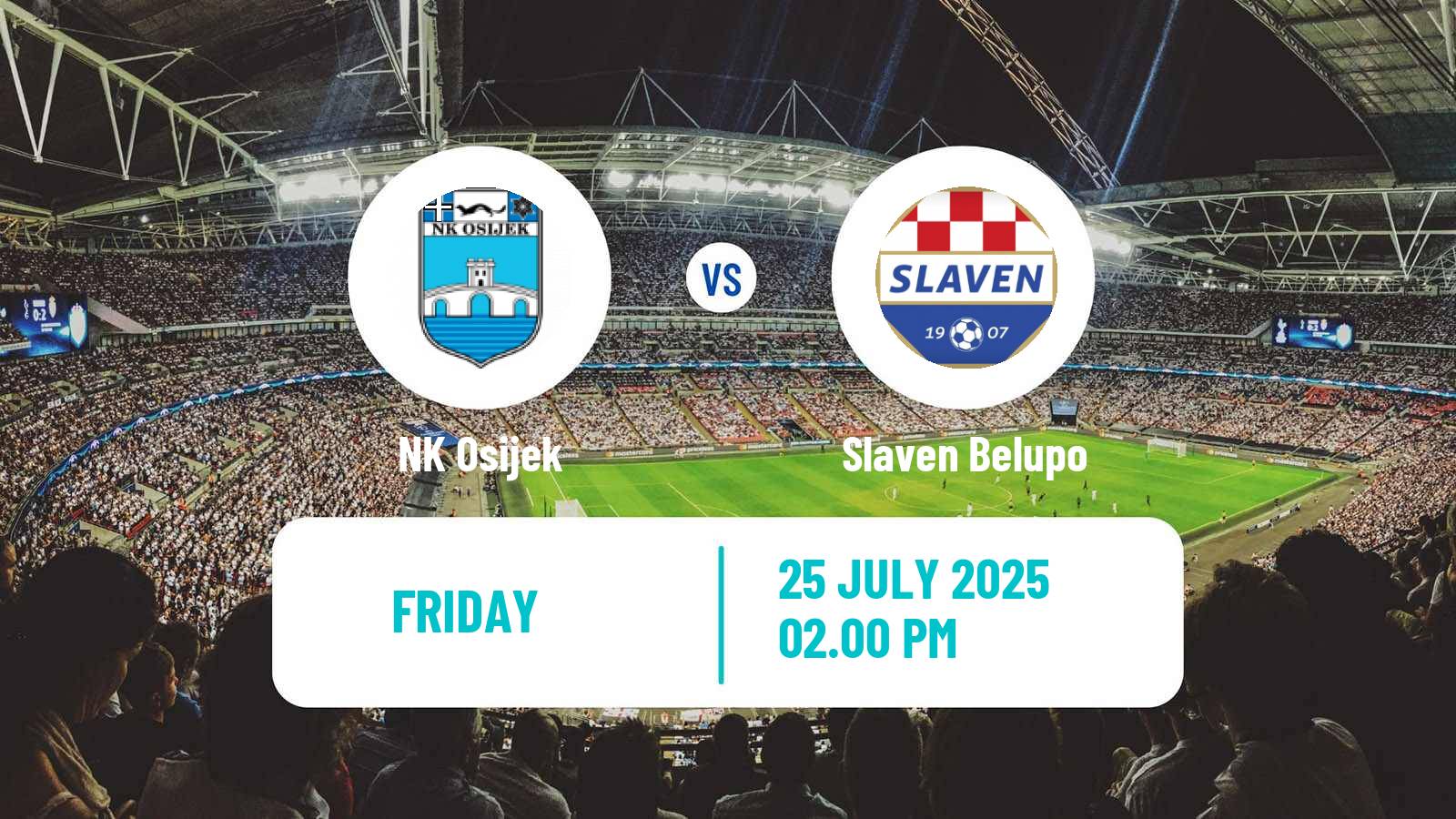 Soccer Club Friendly Osijek - Slaven Belupo