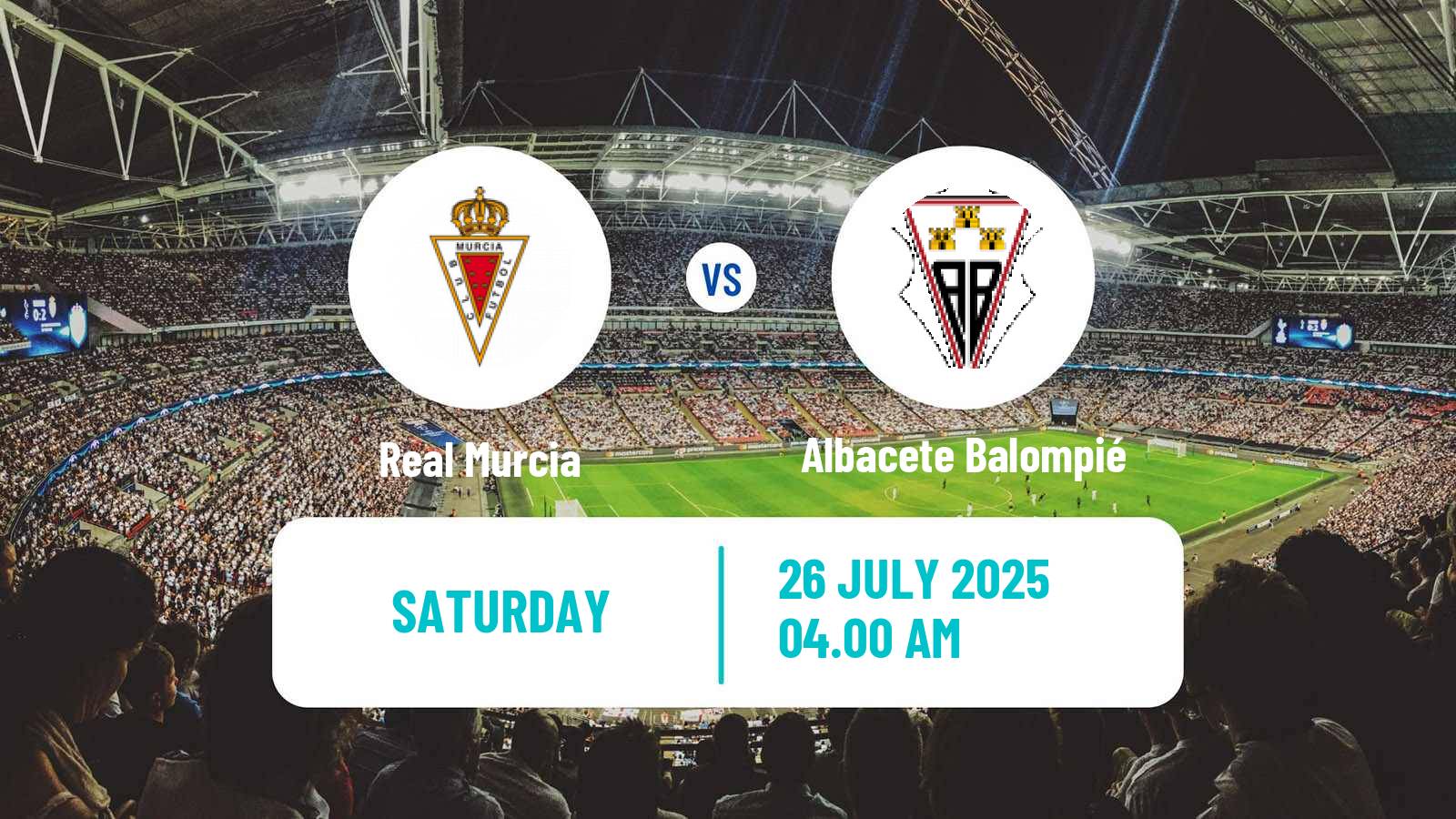 Soccer Club Friendly Real Murcia - Albacete Balompié