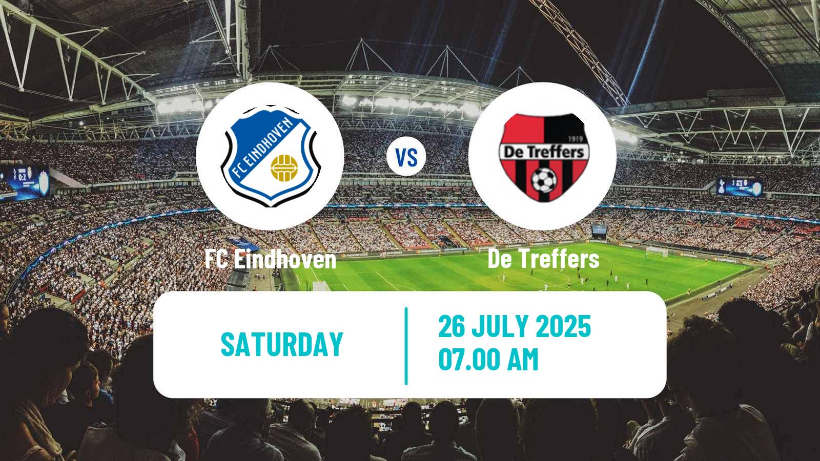 Soccer Club Friendly FC Eindhoven - De Treffers