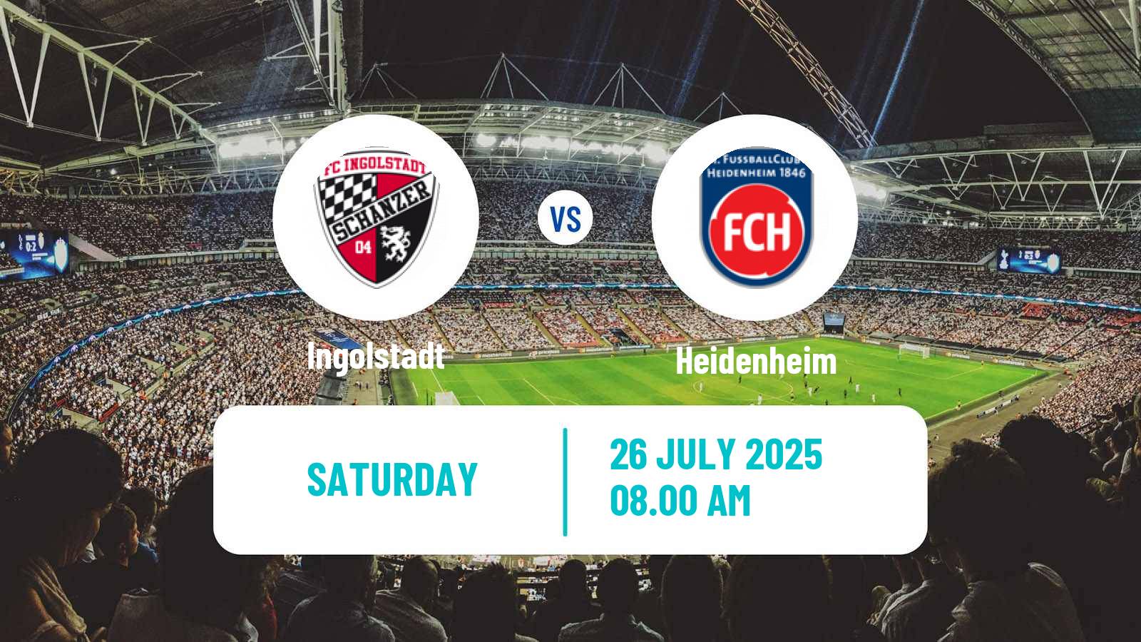 Soccer Club Friendly Ingolstadt - Heidenheim