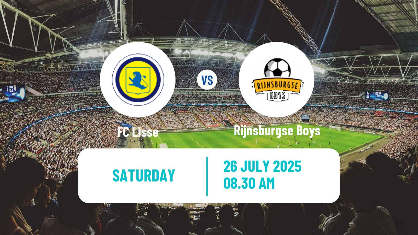 Soccer Club Friendly Lisse - Rijnsburgse Boys