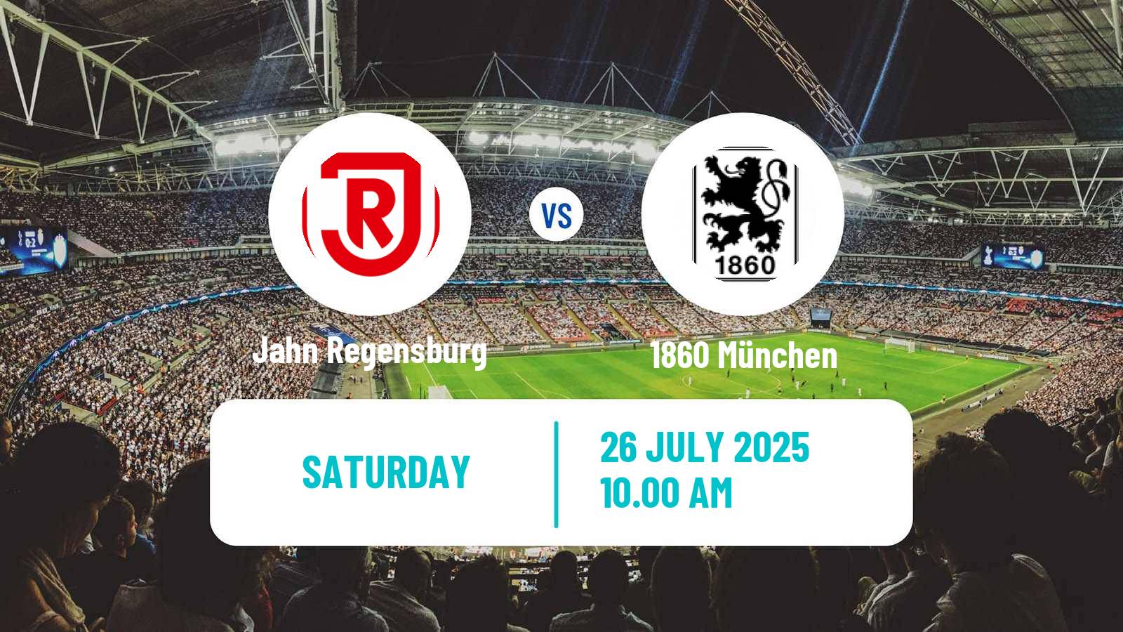 Soccer Club Friendly Jahn Regensburg - 1860 München