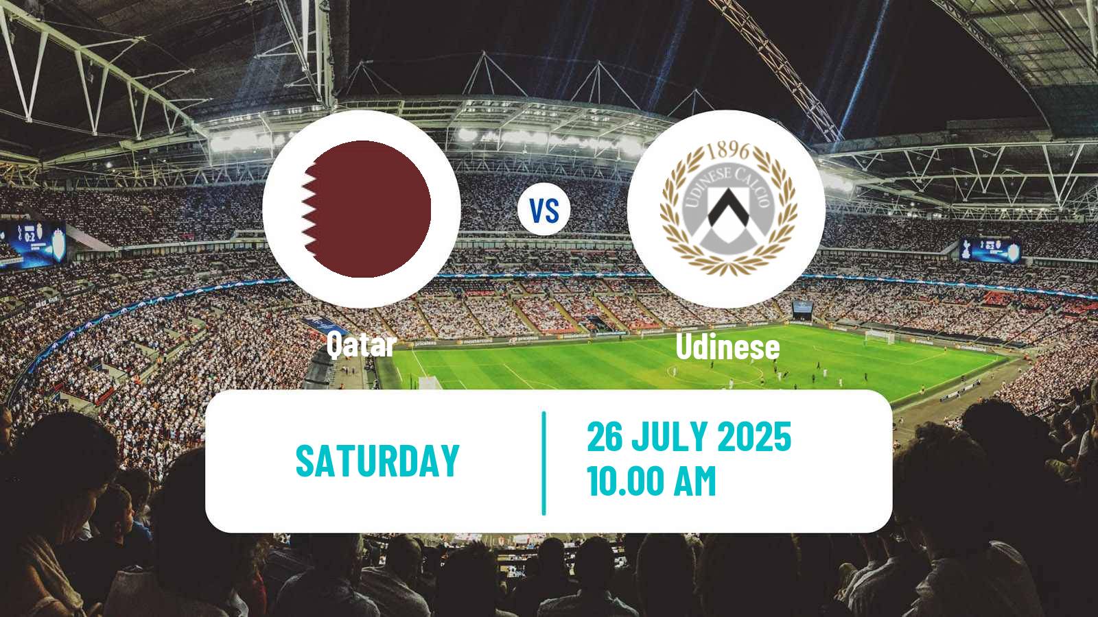 Soccer Friendly Qatar - Udinese