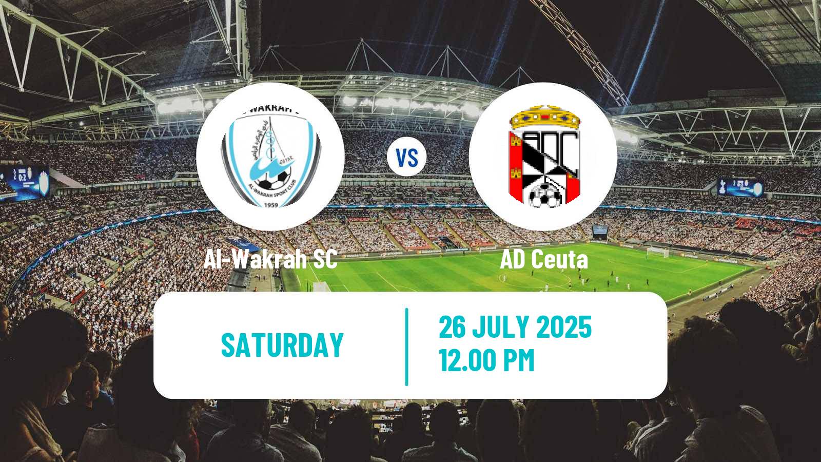 Soccer Club Friendly Al-Wakrah - Ceuta