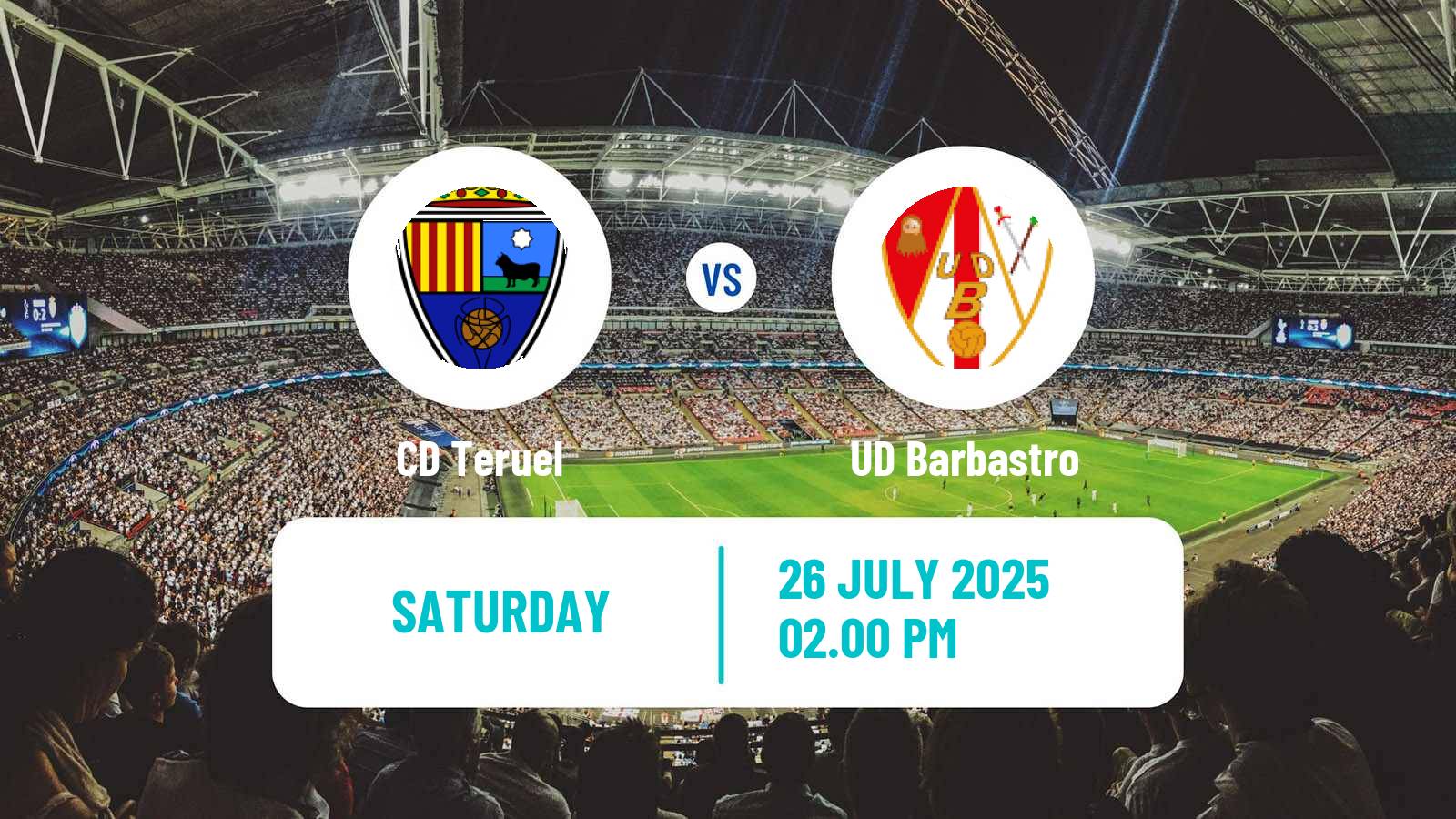 Soccer Club Friendly Teruel - Barbastro