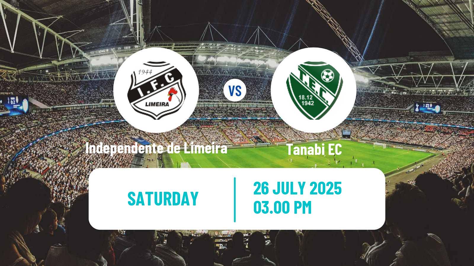 Soccer Brazilian Paulista B Independente de Limeira - Tanabi