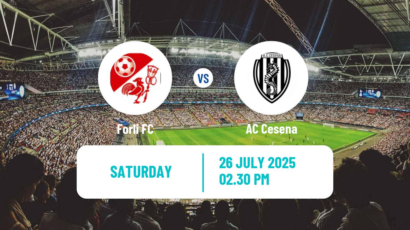 Soccer Club Friendly Forlì - Cesena