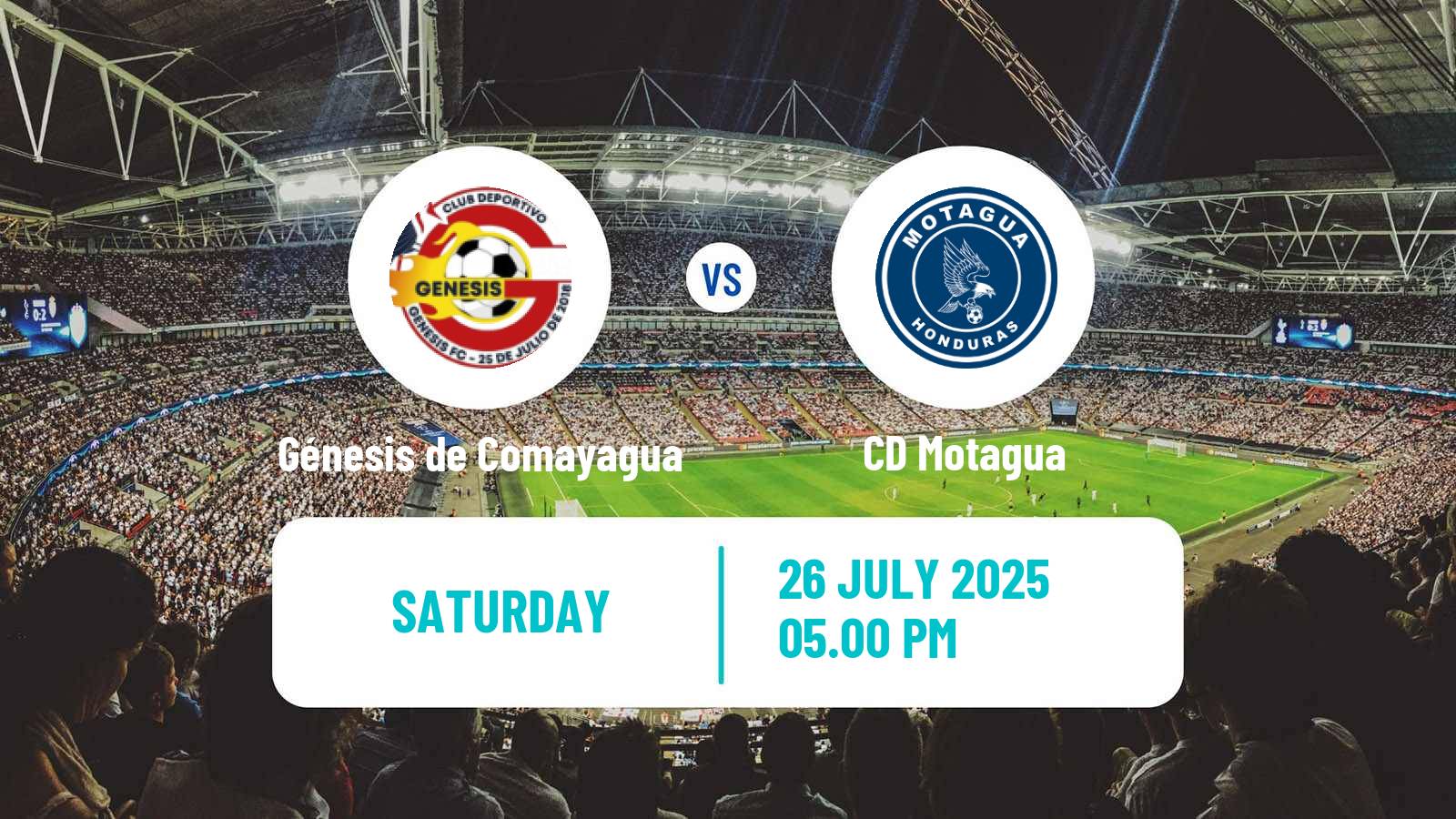 Soccer Honduras Liga Nacional Génesis de Comayagua - Motagua