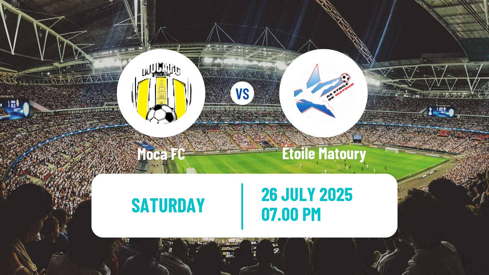 Soccer CONCACAF Caribbean Shield Moca - Étoile Matoury