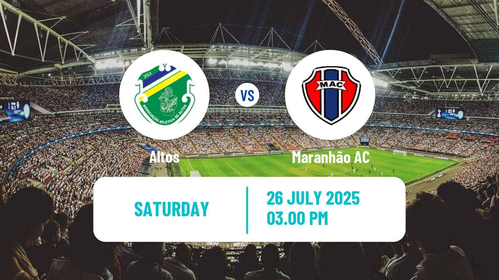 Soccer Brazilian Serie D Altos - Maranhão