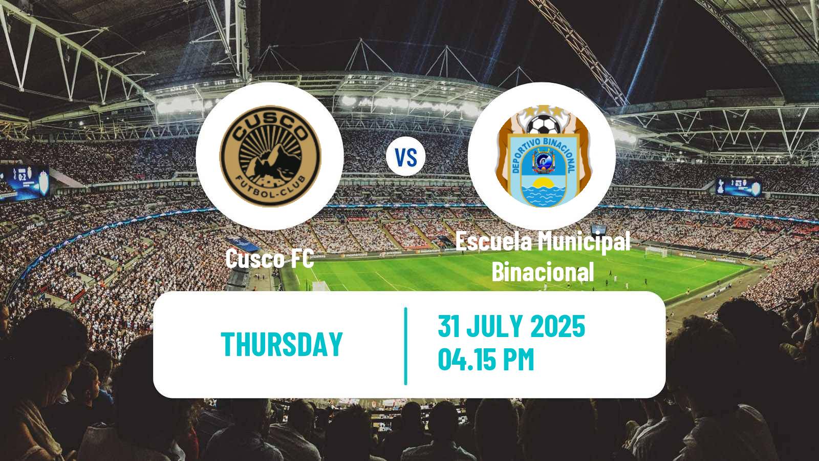 Soccer Peruvian Liga 1 Cusco - Escuela Municipal Binacional