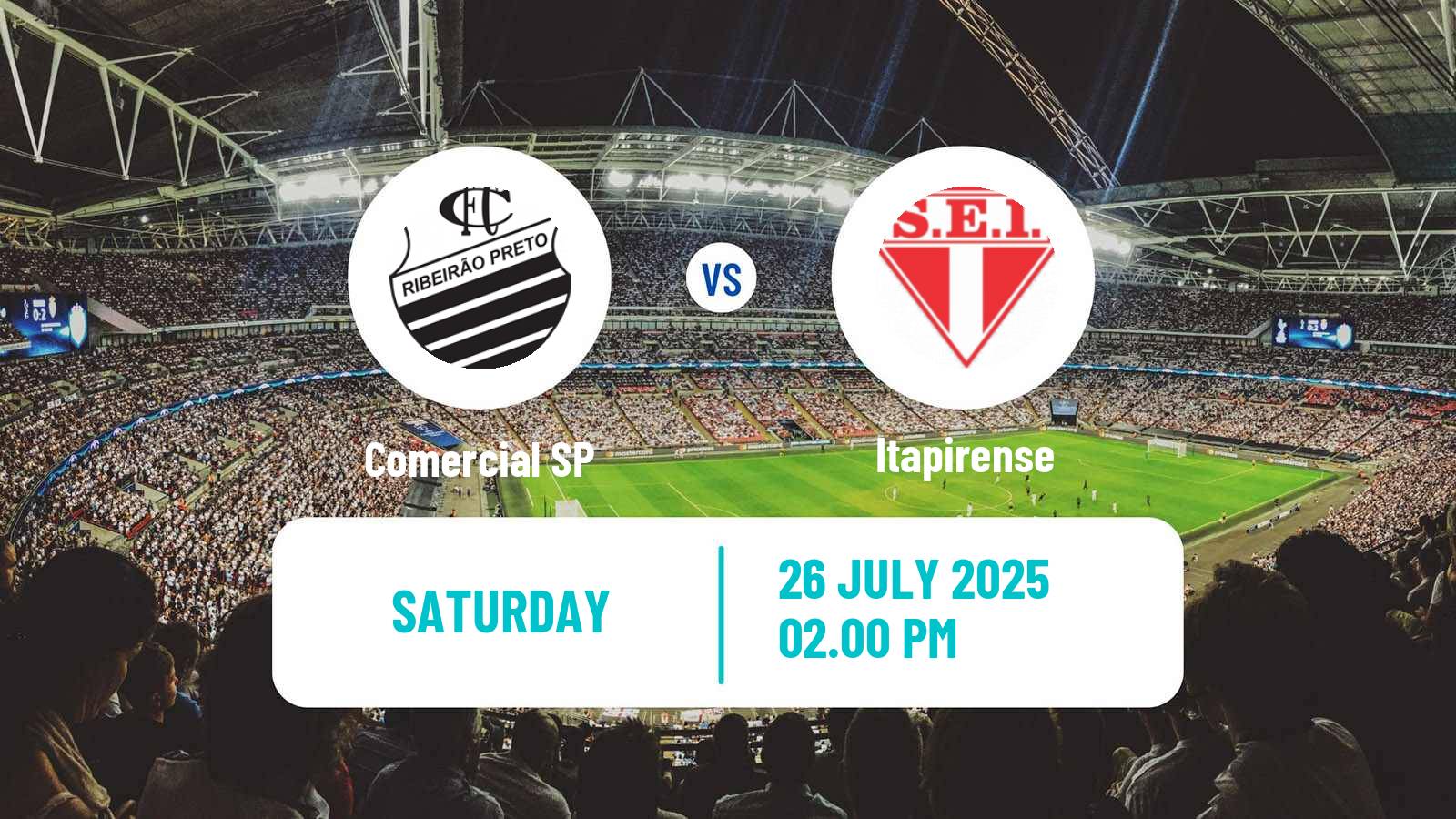 Soccer Brazilian Copa Paulista Comercial SP - Itapirense