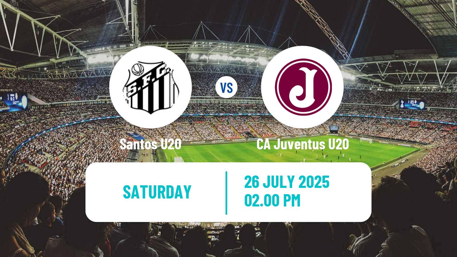 Soccer Brazilian Paulista U20 Santos U20 - CA Juventus U20