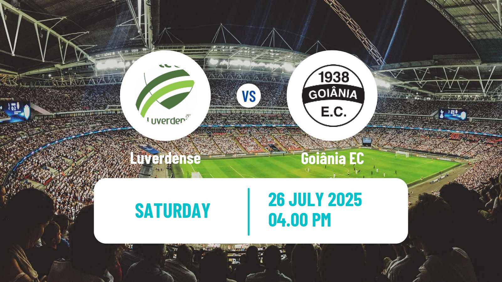 Soccer Brazilian Serie D Luverdense - Goiânia
