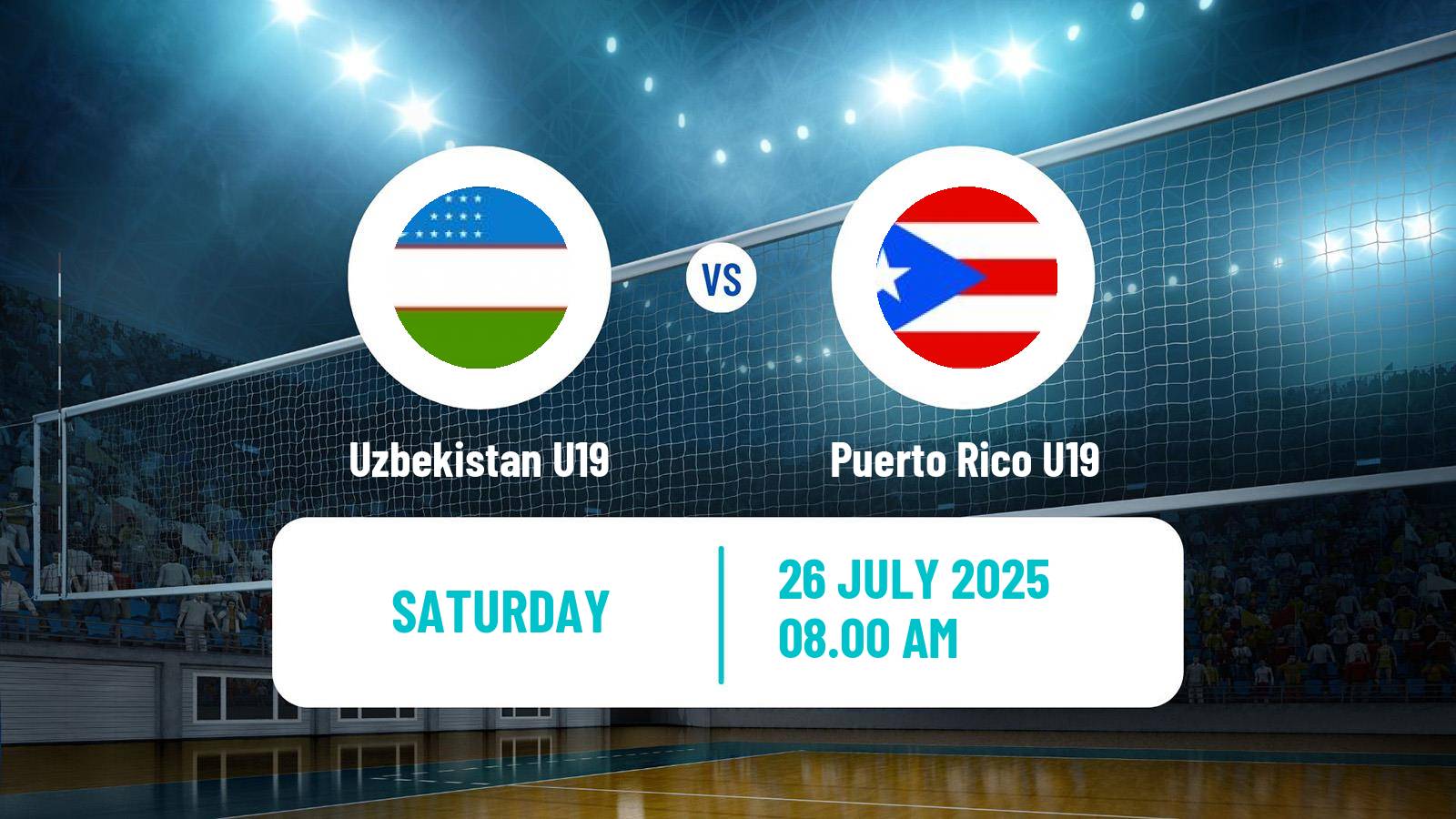 Volleyball World Championship U19 Volleyball Uzbekistan U19 - Puerto Rico U19