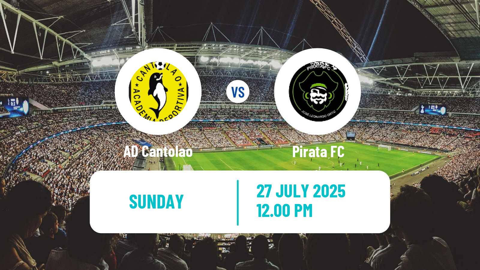 Soccer Peruvian Liga 2 Cantolao - Pirata