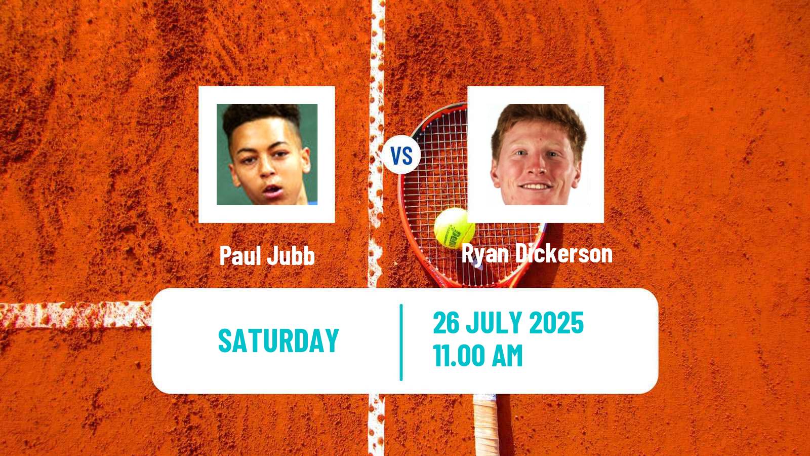 Tennis ITF M25 Champaign Il Men Paul Jubb - Ryan Dickerson