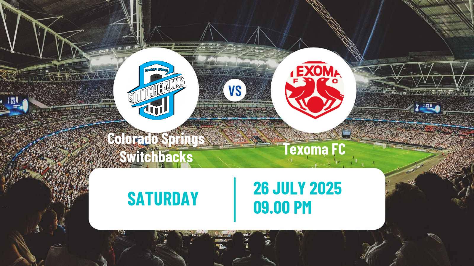 Soccer  USL League One Cup Colorado Springs Switchbacks - Texoma