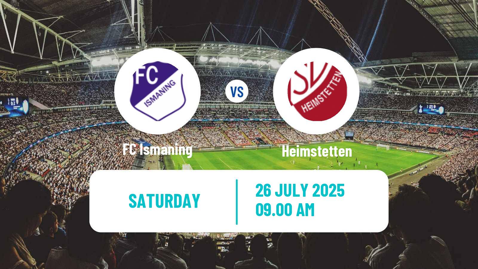 Soccer German Oberliga Bayern Süd Ismaning - Heimstetten